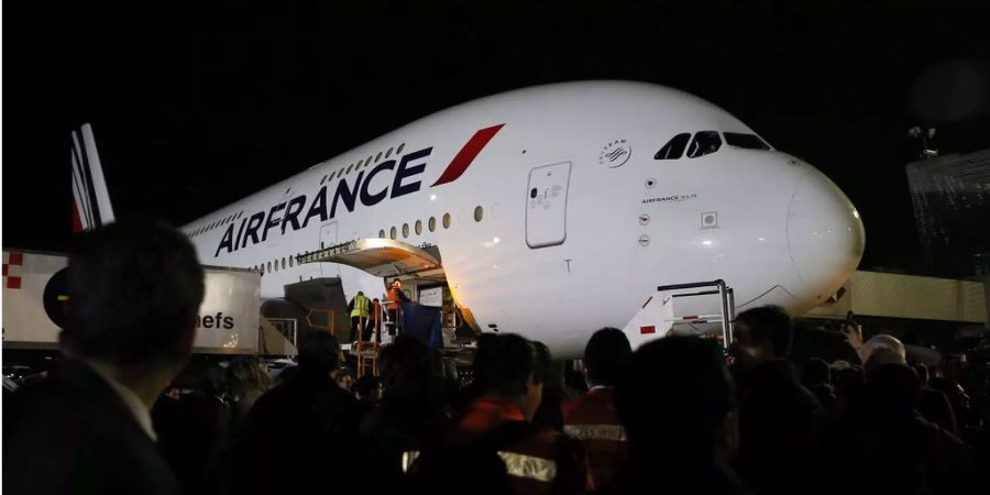 Viele Air France-Maschinen bleiben heute am Boden.