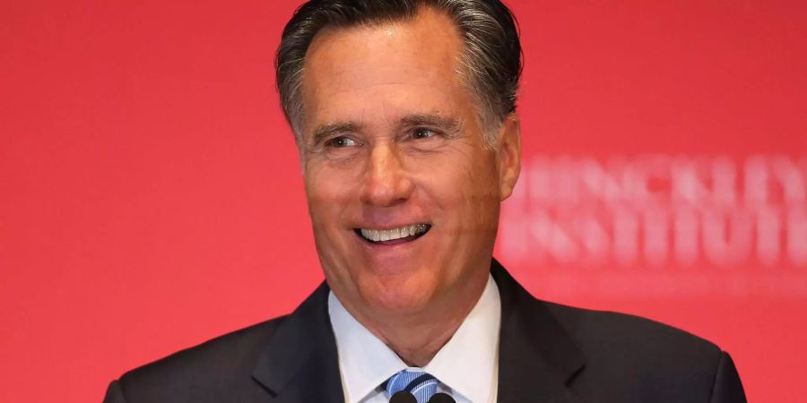 Mitt Romney will in den US-Senat.