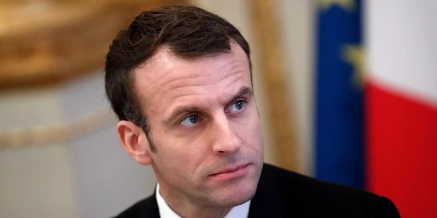 Emmanuel Macron, Präsident von Frankreich.