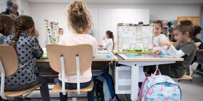 Volksschule (Symbolfoto) SCHULE, ELEVE, ECOLE, ECOLE PRIMAIRE, HARMOS,