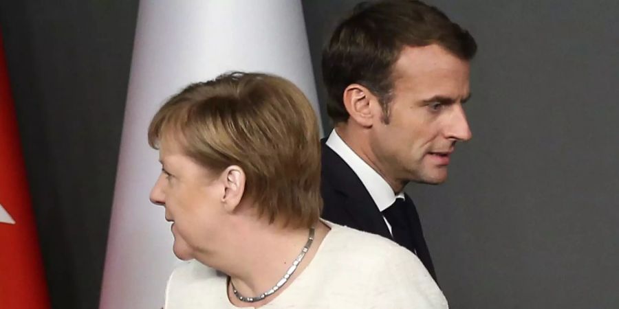 Merkel Macron