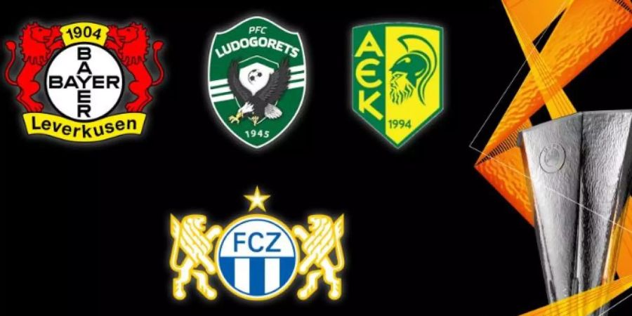 Bayer Leverkusen, Ludogorets und Larnaka sind die Europa-League-Gegner des FC Zürich.