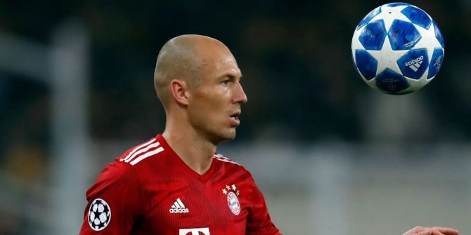 Arjen Robben vom FC Bayern München.