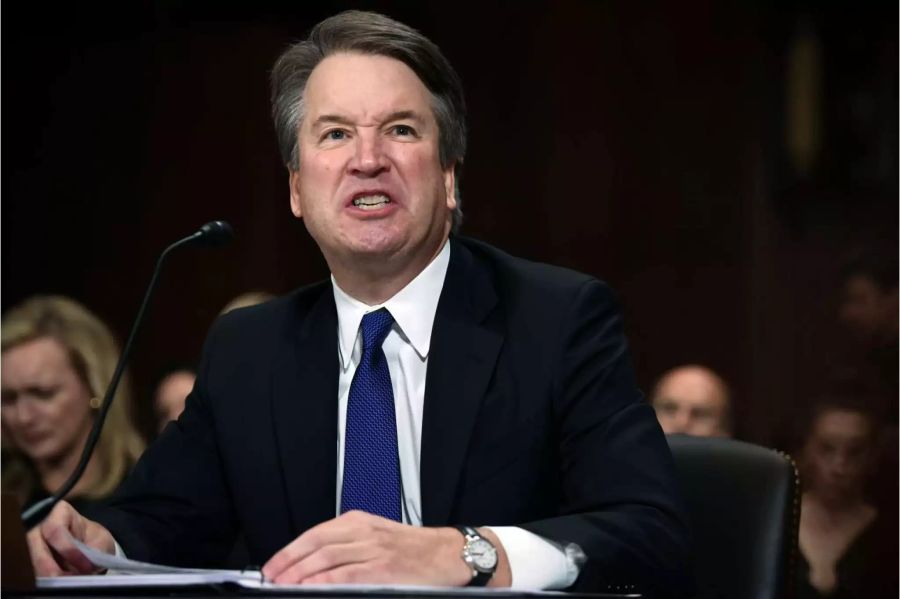 Brett Kavanaugh bei der Anhörung im Senat.