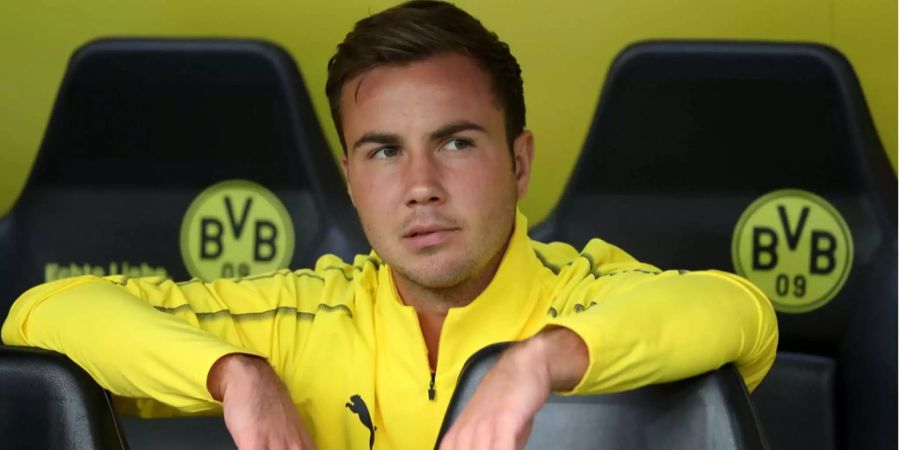 Mario Götze drückt die Band bei Borussia Dortmund.