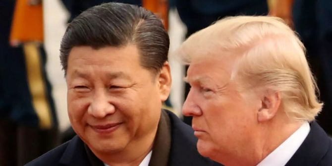 Chinas Präsident Xi Jinping und US-Präsident Donald Trump