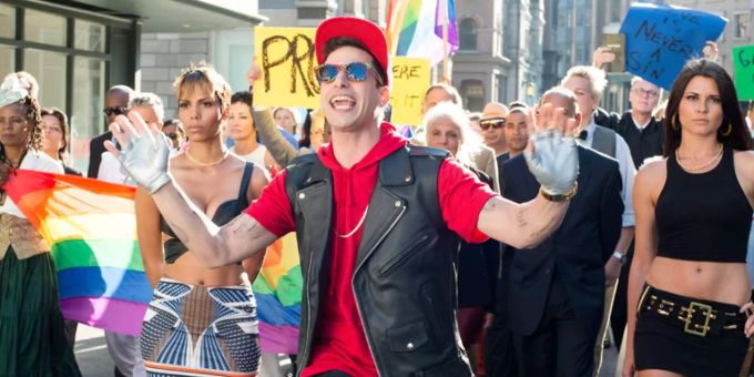 Conner Friel (Andy Samberg) tanzt in seinem Musikvideo «Equal Rights». Conner Friel (Andy Samberg) tanzt in seinem Musikvideo «Equal Rights».