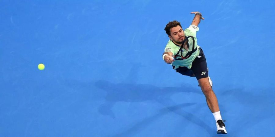 Spielt momentan nicht sein bestes Tennis: Stan Wawrinka.