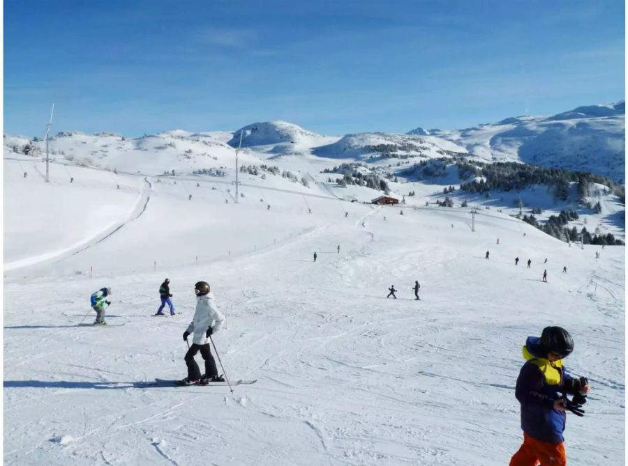 Ein 500 Meter langer Skilift, der alleine durch Windenergie betrieben werden soll.