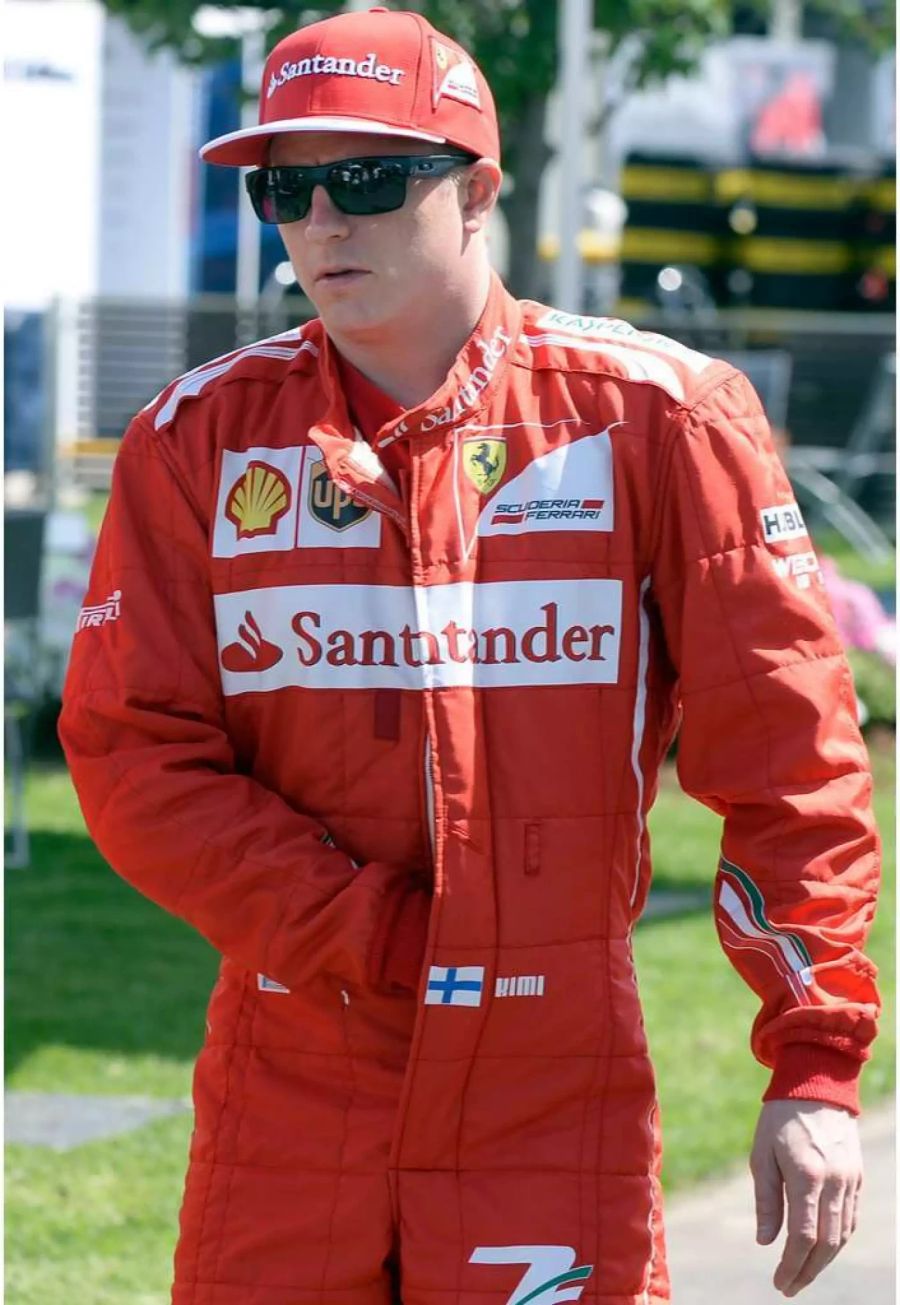 Grabschte Kimi Räikkönen auch in fremden Kleidern?