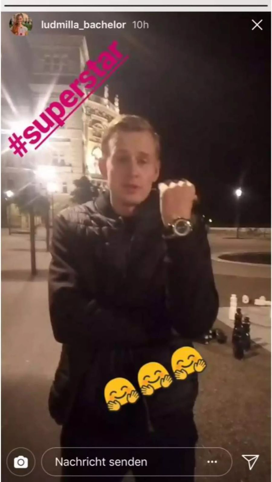 Ludmilla postete schon mehrmals Videos von Thomas.