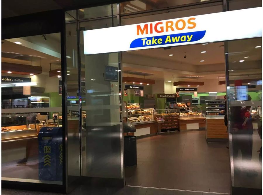 Die Migros-Filiale am Bahnhof Bern hat kaum Kunden.