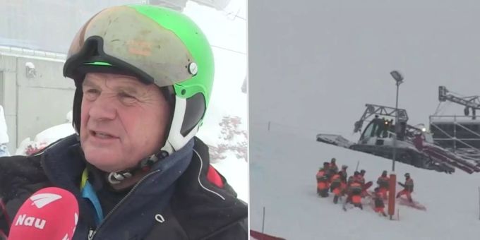 Rennleiter jubelt - «Nur ein Erdbeben kann Adelboden-Rennen verhindern»