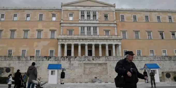 Griechenlands Parlament in Athen. (Archivbild) athen