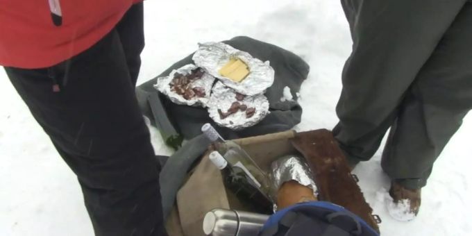 Raclette und Fondue - So verpflegen sich die Fans in Adelboden
