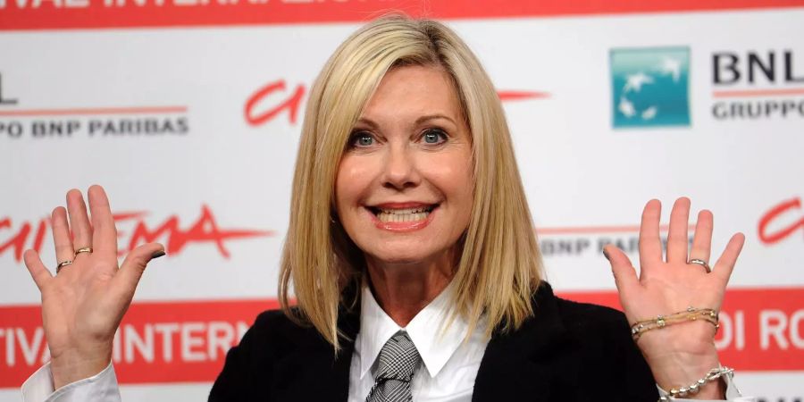 Die englisch-australische Pop-und Country-Sängerin, Olivia Newton-John