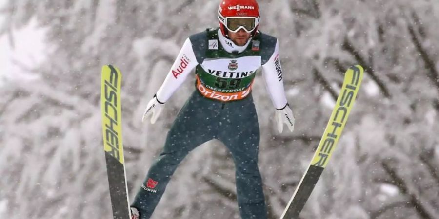 Mit Ausnahme von Markus Eisenbichler enttäuschten die DSV-Adler im Stillachtal. Foto: Karl-Josef Hildenbrand