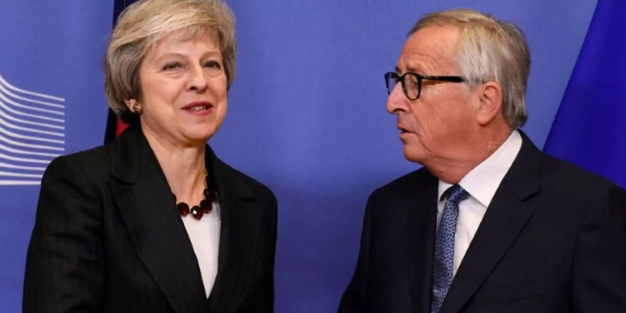 May und Juncker im November in Brüssel