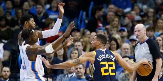Sefolosha erzielt elf Punkte. Sefolosha erzielt elf Punkte.