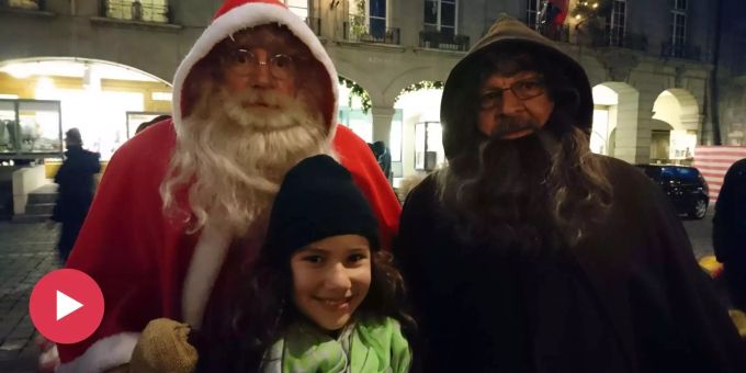 Samichläuse der Zunft Bern - 2000 Lebkuchen für die Kinder