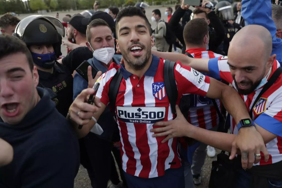 Luis Suarez wurde mit Atlético spanischer Meister.