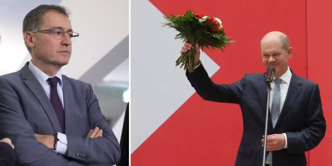 Roland Büchel steht der Koalition Rot-Rot-Grün kritisch gegenüber. Roland Büchel Olaf Scholz
