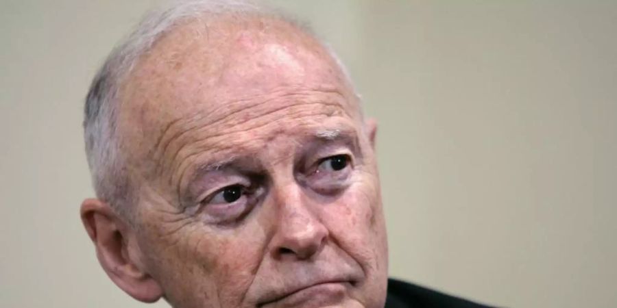 Theodore McCarrick war von 2001 bis 2006 Erzbischof von Washington. Papst Franziskus enthob ihn im Sommer 2018 der Kardinalswürde. Foto: J. Scott Applewhite/AP/dpa