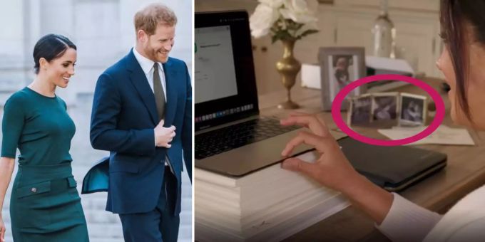 Erstes Foto - Küsst Prinz Harry hier seine Tochter Lilibet?