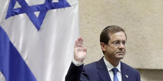 Izchak Herzog, neuer Präsident von Israel. Izchak Herzog