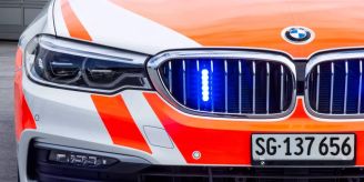 A1 bei St. Gallen - Fahrunfähiger Senior (87) missachtet Haltezeichen
