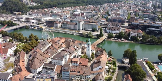 Olten von oben. - Olten Olten von oben. - Olten