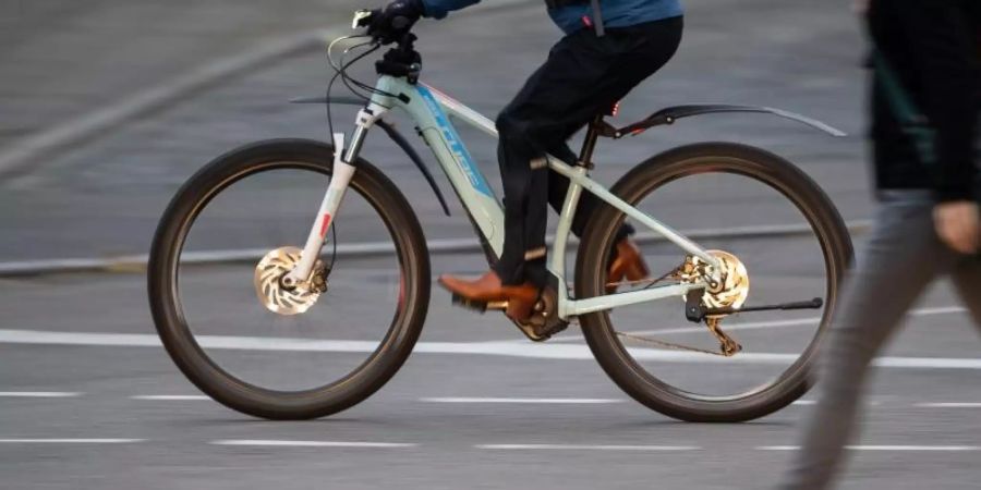 Laut Angaben vom Statistischen Bundesamt ist die Anzahl von Haushalten mit E-Bikes gestiegen. Foto: Sebastian Gollnow/dpa/Archibild