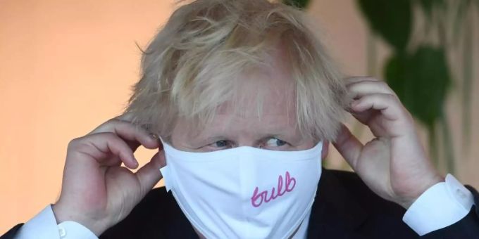 Angesichts der bevorstehenden Aufhebung aller Corona-Regeln in England hat der britische Premierminister Boris Johnson die Menschen zur Vorsicht aufgerufen. Foto: Jeremy Selwyn/Evening Standard/PA Wire/dpa Angesichts der bevorstehenden Aufhebung aller Corona-Regeln in England hat der britische Premierminister Boris Johnson die Menschen zur Vorsicht aufgerufen. Foto: Jeremy Selwyn/Evening Standard/PA Wire/dpa