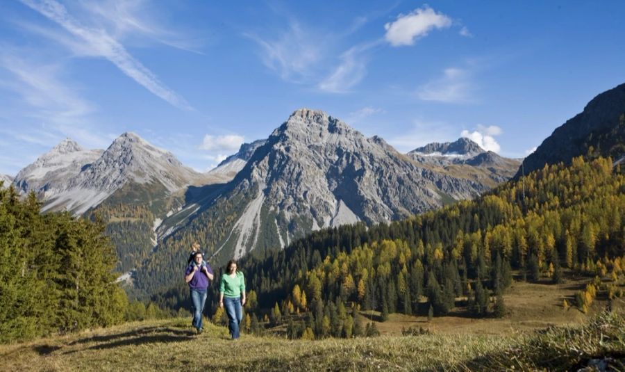 In Arosa bewegen sich die Besucherzahlen auf dem Niveau des Jahres 2019, wo man historisch gesehen am drittmeisten Gäste hatte.