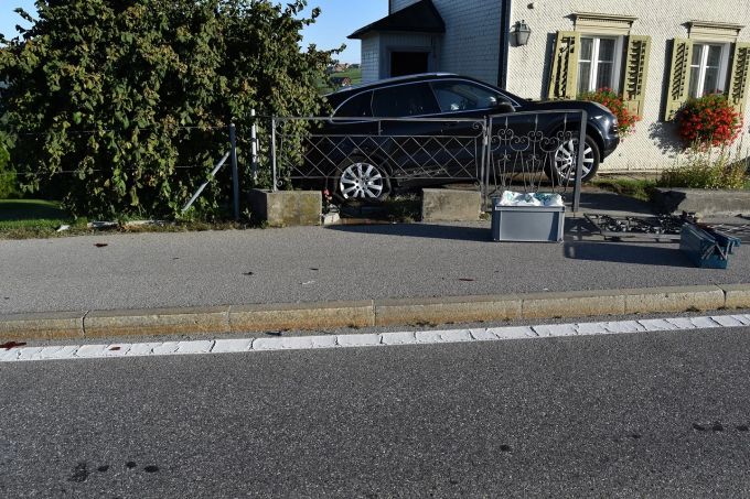 Zweites Unfallfahrzeug.