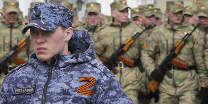 Russische Soldaten im Ukraine-Krieg. Ukraine Krieg