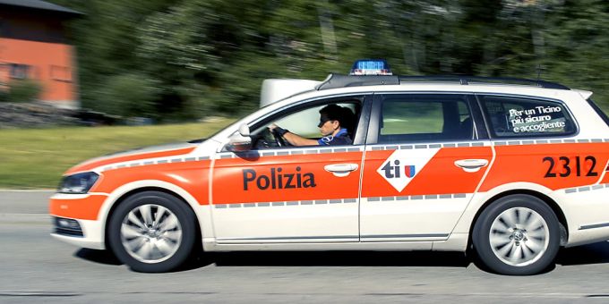 Ein Auto der Kantonspolizei Tessin. (Symbolbild) tessin