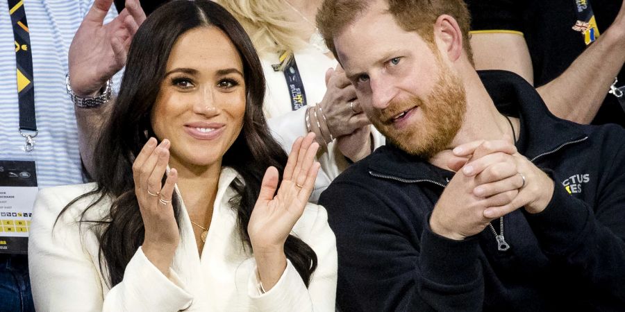 Meghan und Prinz Harry bei den Invictus Games.