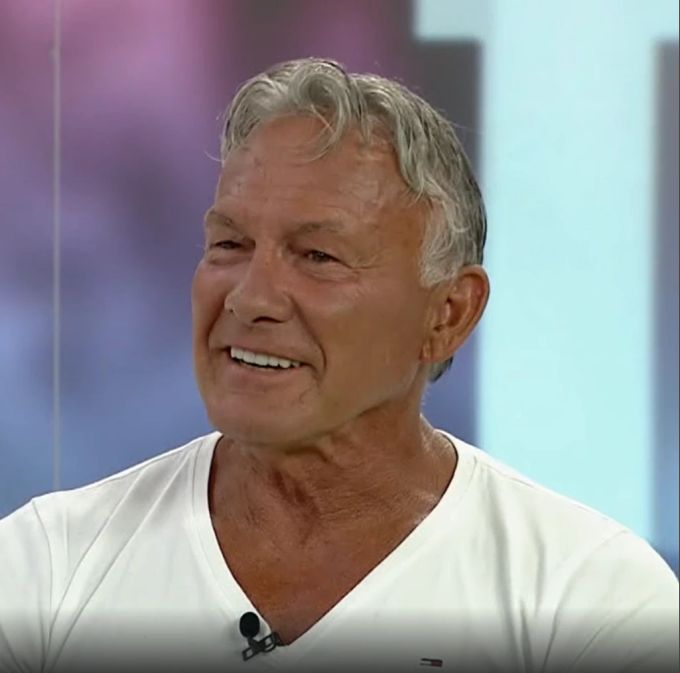 Erni Maissen, Legende des FC Basel, zeigt sich auch letzten Montag braungebrannt. fc basel
