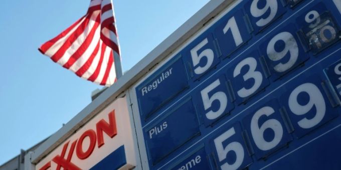 Tankstelle in Washington Tankstelle in Washington