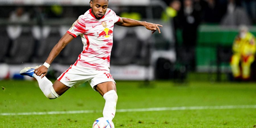 Christopher Nkunku hat durch seine starken Leistungen in Leipzig das Interesse zahlreicher Topclubs auf sich gezogen.