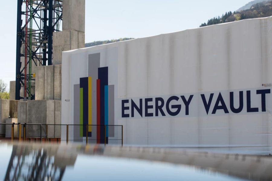 Energy Vault Schweiz Strom