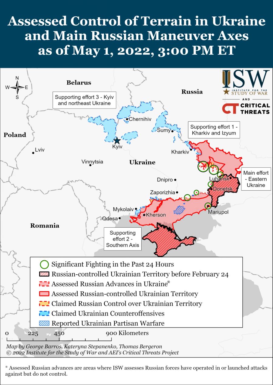 Ukraine Krieg Karte