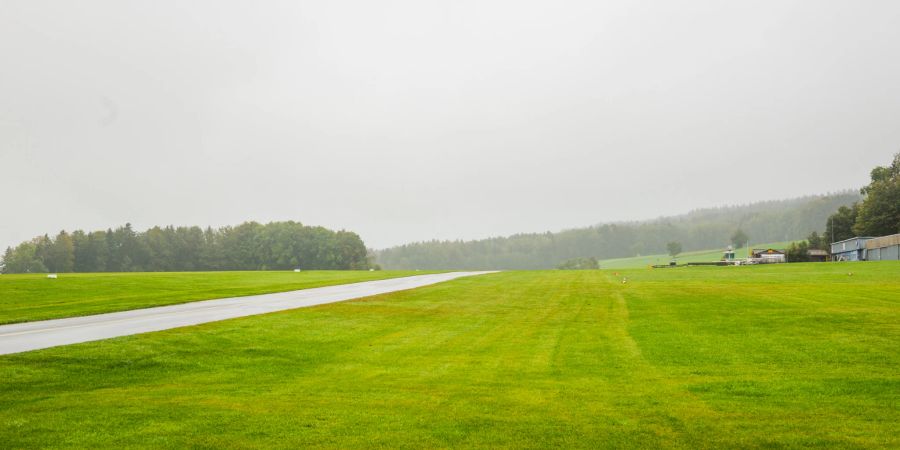 Der Flugplatz in Buttwil.