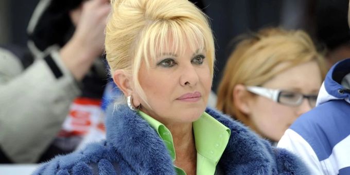 Ivana Trump hat einen speziellen GRabplatz. Ivana Trump