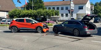 Ermatingen TG - 91-jähriger Lenker bei Kollision verletzt