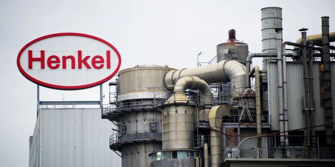 Das Werksgelände von Henkel in Düsseldorf. Henkel