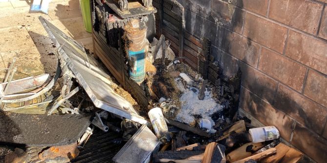 Zwingen BL: Brandausbruch im