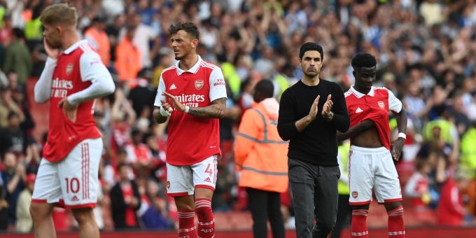 Ein enttäuschter Mikel Arteta nach der 0:3-Heimpleite gegen Brighton. Arsenal