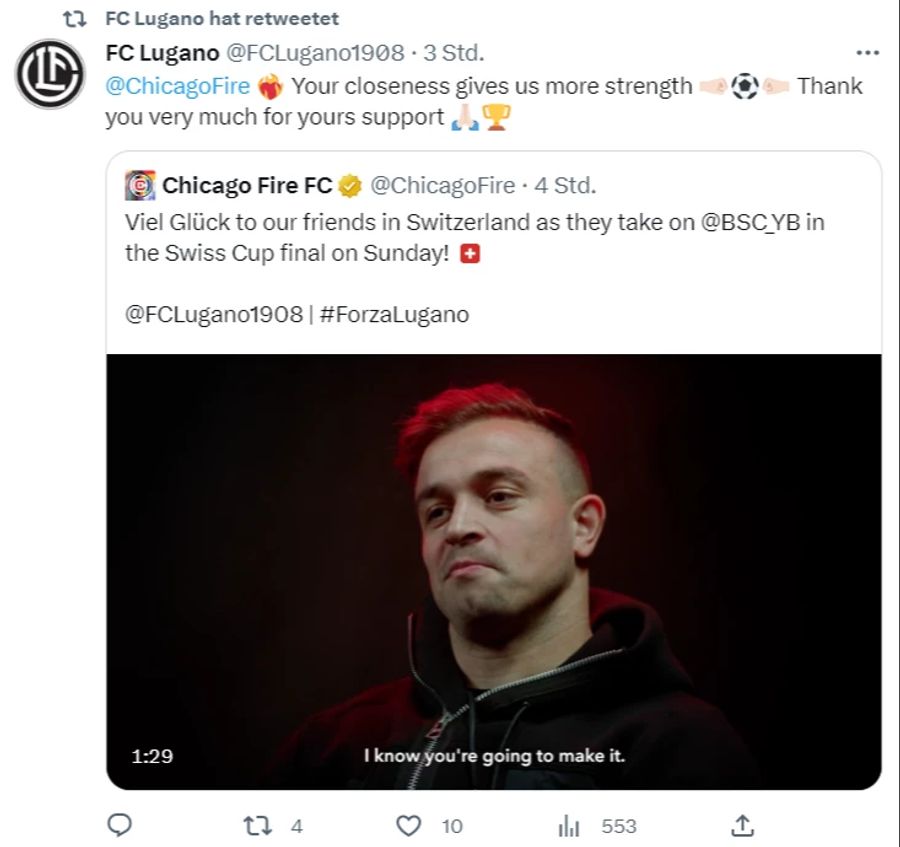 Xherdan Shaqiri FC Lugano